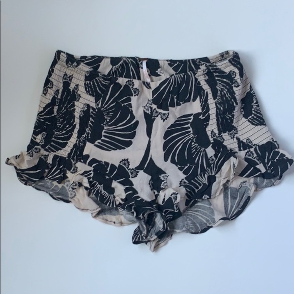 Free People Ruffle Shorts